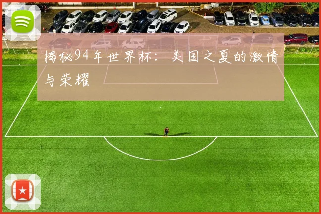 揭秘94年世界杯：美国之夏的激情与荣耀